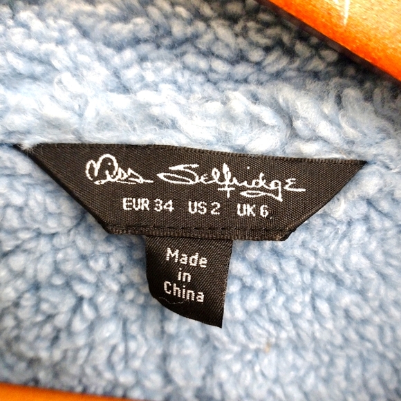 ASOS Miss Selfridge Aviator Jacket - Picture 7 of 7